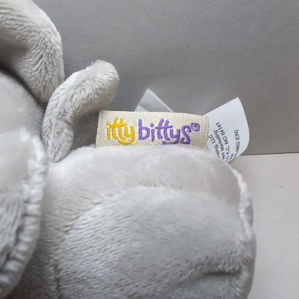Hallmark Itty Bittys Noah’s Ark Elephant Plush Stuffed Animal Toy 4” Bean Bag